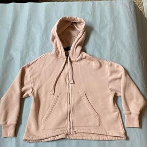 Citizens of Humanity oversized hoodie. Size small. Muted pink.